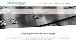 Desktop Screenshot of elitkomposit.se