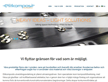 Tablet Screenshot of elitkomposit.se